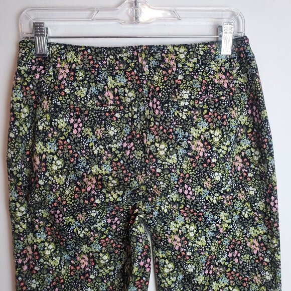 J. Jill 2 Live In Chino Ankle Pants Ditzy floral Tapered‎ leg stretch - Picture 12 of 12